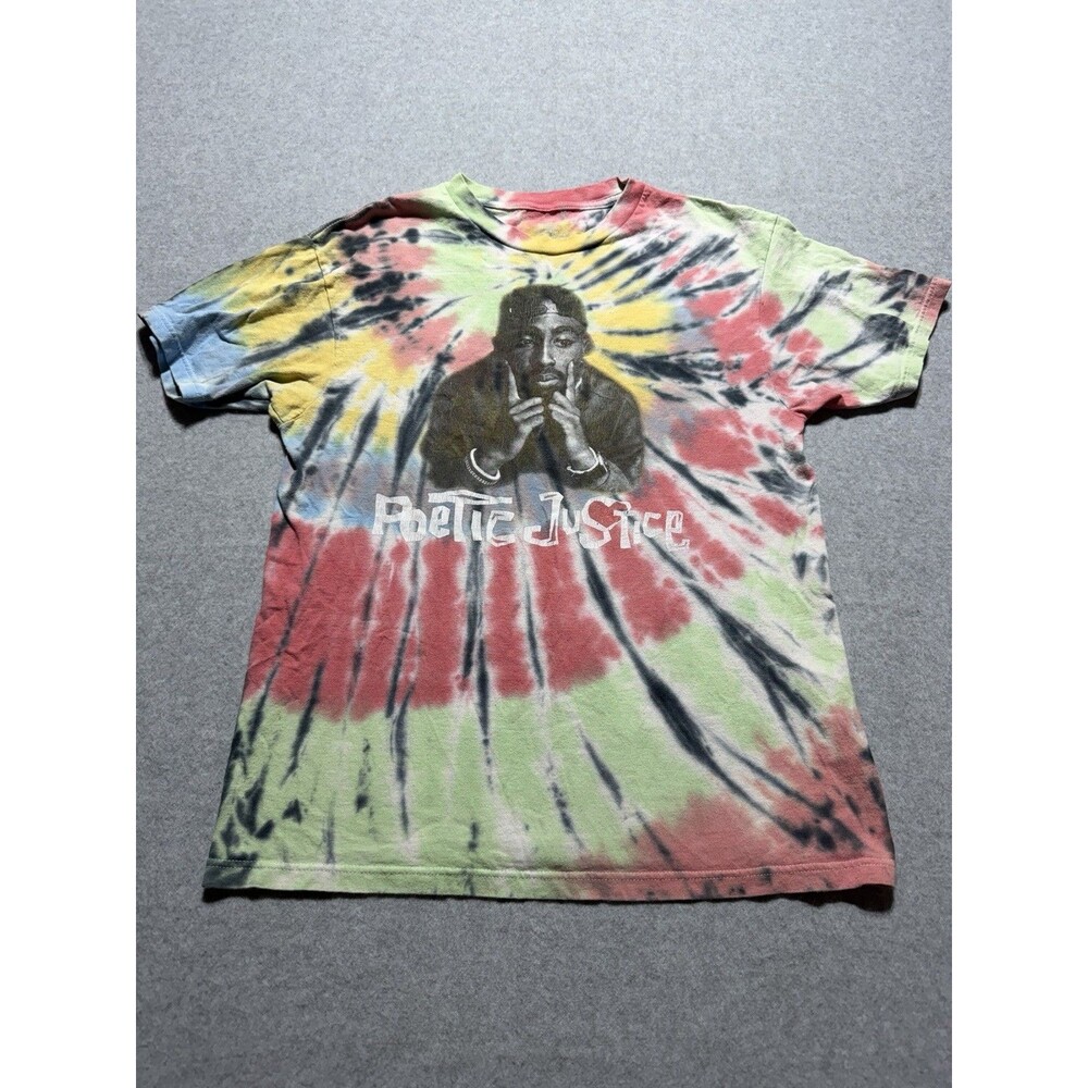Tupac Poetic Justice Retro 90s Throwback Size M Rap, Hip Hop